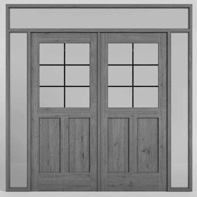 Sidelights & transom