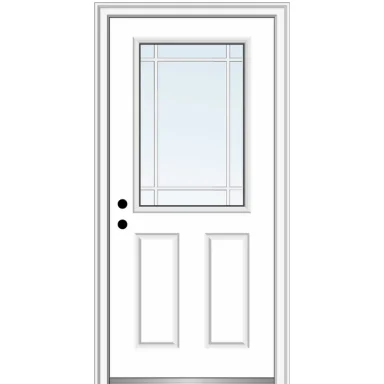 half glass panel